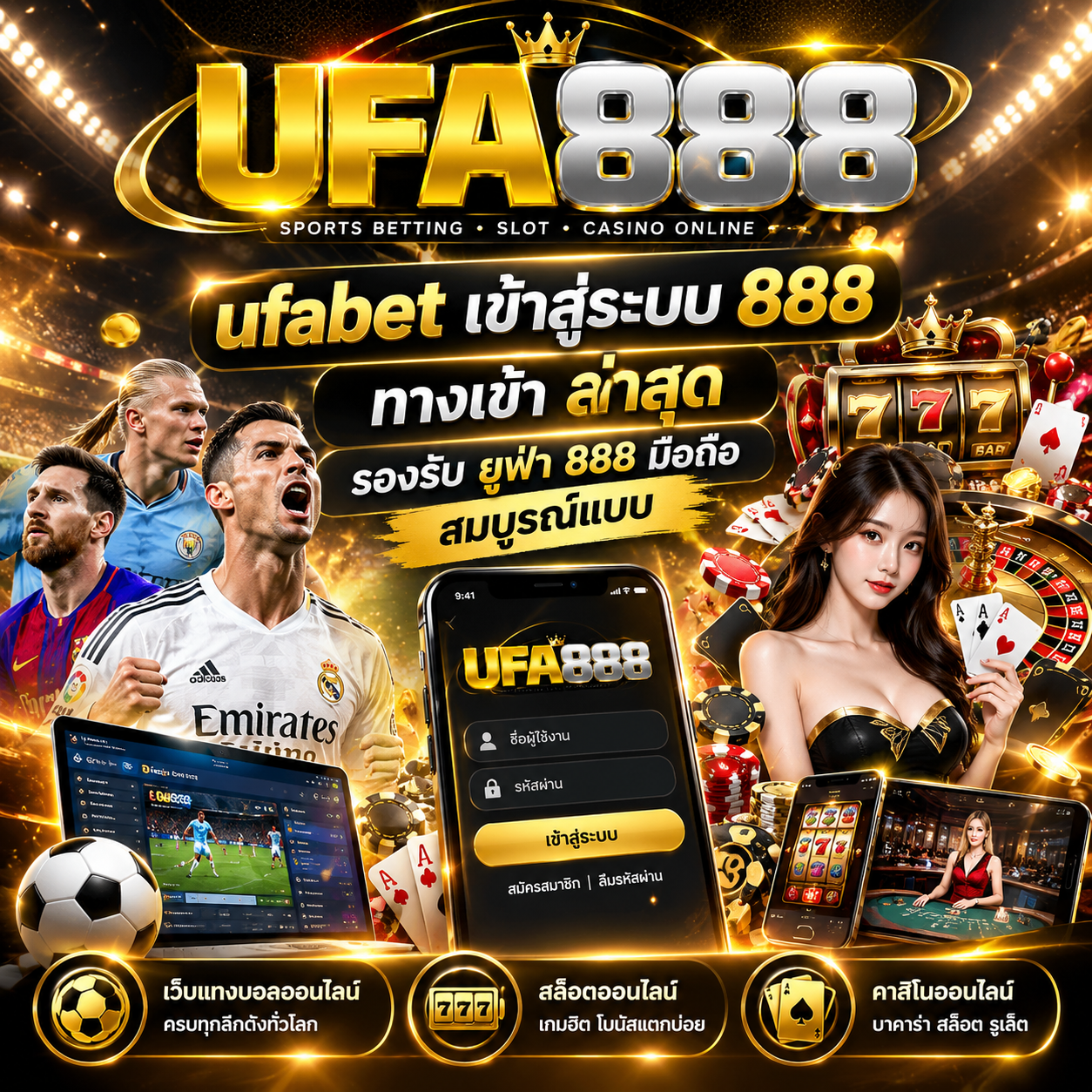 ufabet เข้าสู่ระบบ 888 ทางเข้า ล่าสุด รองรับ ยูฟ่า 888 มือถือ สมบูรณ์แบบ